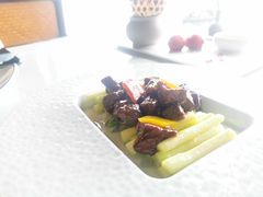 芦笋雪花牛-柳莺湖上·湖景餐厅·江南菜(西湖店)