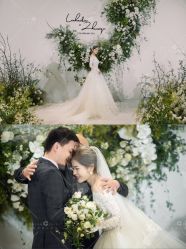 点击看大图 -三色锦婚礼定制