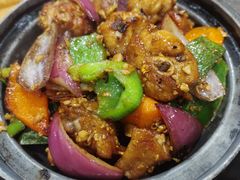 沙姜啫啫鸡煲-正德顺順德雙皮奶(中信店)