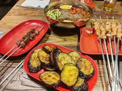 烤茄子-柿子树炭烤羊腿(金台路店)