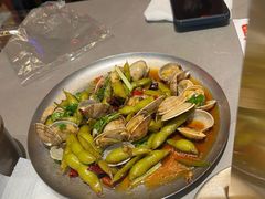 毛豆拌花蛤-百年食客韩式烤肉(南三环店)