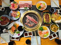 三文鱼刺身-梦山水日本烧肉(五四广场店)