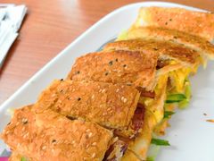 猪排烧饼-美而美早餐店