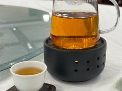 现泡大红袍-白天鹅宾馆-玉堂春暖餐厅