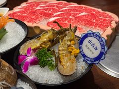 鲜活小青龙-东海怡品海鲜豆捞(舟宿夜江店)
