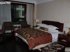 温馨的大床房间-鸿华度假酒店