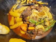 排骨锅-缘福乡村铁锅炖民宿(八达岭店)