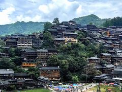 -西江千户苗寨-百年吊脚楼