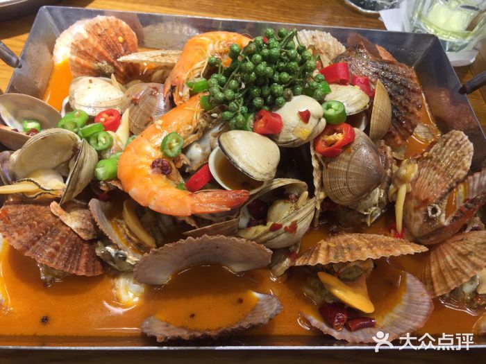 必点海鲜·鲅鱼水饺(鞍山西道店)麻辣醉八仙图片