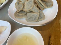 老北京炸灌肠-京门老爆三·铜锅涮肉 爆肚(安贞桥店)