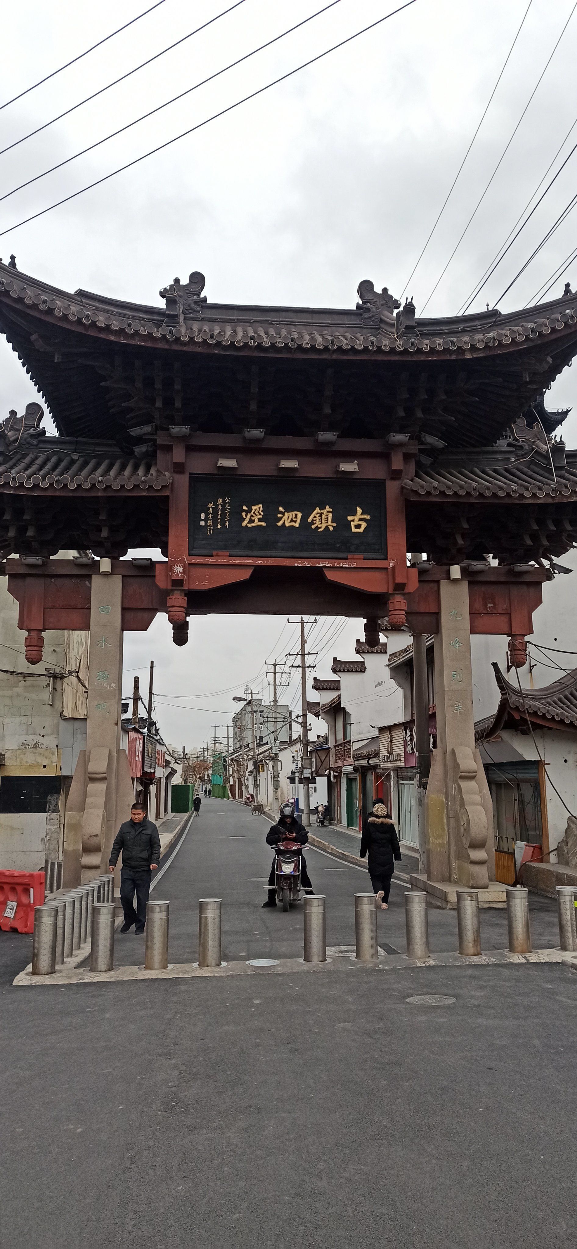 泗泾老街的沿途风光