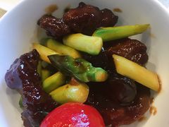 黑金雪花牛肉粒-上海和平饭店龙凤厅 Dragon Phoenix