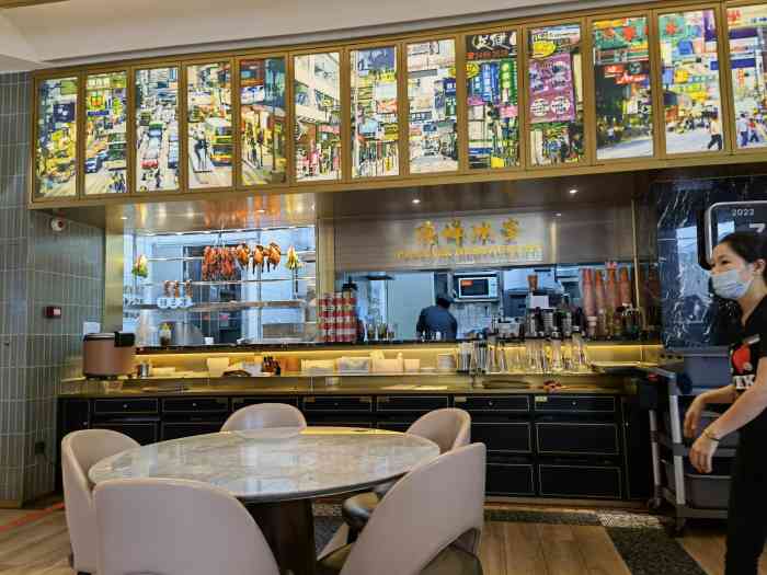 顶峰香港茶餐厅(大仟里店)-"[薄荷]环境: 大仟里负一楼最边上,胖哥.