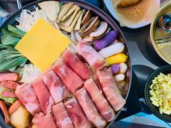 芝士肥牛年糕火锅-Meet Sun韩式大排档(五一广场7MALL店)