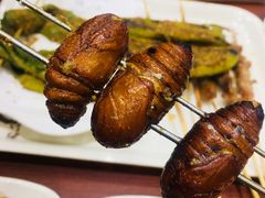 烤蚕蛹-金刚山烧烤(中山路店)