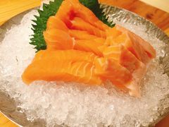 三文鱼刺身拼盘-花潮料理艺食馆(世欧广场店)