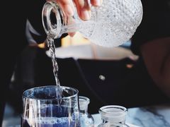 紫菠萝蝶豆花白茶气泡汁-The Rug Cafe(王府中环店)
