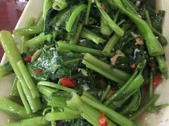 虾酱炒通菜-裴越南小吃(精武店)