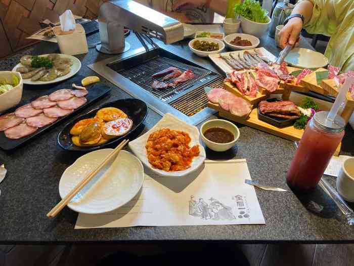 一心烤肉(青云街店)-"很不错~离家近,la牛排很赞,鱿鱼也不错.