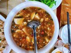 油渣豆腐羹-红灯笼龙凤饭店(宁波老字号店)