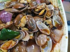 豉椒炒花甲-蚝得喜海鲜(东城店)