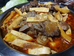-老红桥炸灌肠牛肚锅烧烤(定福庄店)