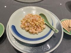 鸡头米炒甜豆-西湖春天•老字号杭州菜(百汇店)