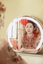 -桃子造型婚纱礼服(凤起广场店)
