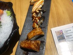 火焰蟹棒寿司-深蓝金枪·深海鱼刺身(吉大店)