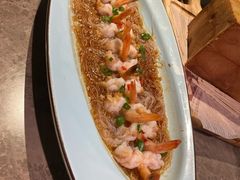 蒜蓉粉丝蒸虾-绿茶餐厅(崇文门新世界店)