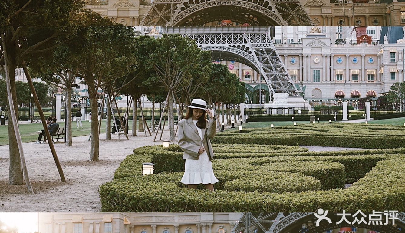澳门｜巴黎人花园的浪漫迷人 · 法式电影感大片