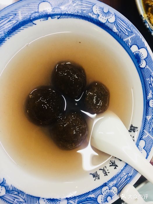 粗茶淡饭(东关街店)-桂花藕粉圆-菜-桂花藕粉圆图片-扬州美食-大众