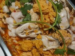 新鲜鱼籽鱼泡锅-聚味罗记大排檔·烧烤·鲜鱼杂·甲鱼煲(科学馆店)