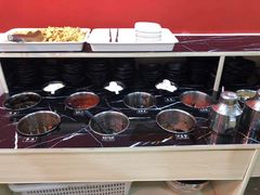 自助调料区-牛缘村·贵州黄牛肉火锅(西善桥店)