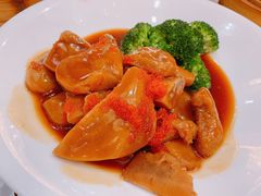 鲍汁蟹籽扒柚皮-顺德人家食府(黄金广场店)