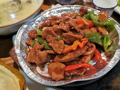 铁板黑椒牛柳-天赢酒楼(青馨家园店)