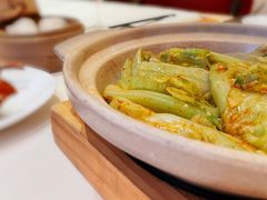 瓦煲虾干香啫唐生菜-利苑酒家(金宝店)