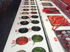 自助调料区-麻辣英雄重庆火锅(二城广场店)