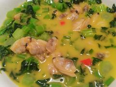 蛤肉菜心-新白鹿餐厅(龙游路总店·杭帮菜名店)