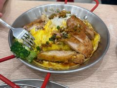 西柠鸡扒饭-佰搭果·广式茶餐厅(西华路店)