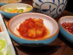 -明洞阿姨·韩式酱蟹烤肉·创意料理(三元桥店)