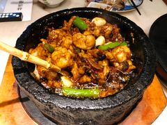 石锅杭椒牛蛙-桂满陇-西湖船宴(西单大悦城店)