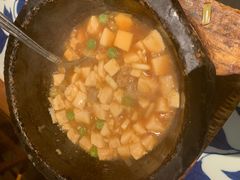 鸡汤石锅豆腐煲-绿茶餐厅(布吉万象汇店)