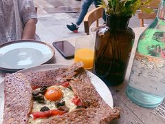 鸡蛋蘑菇熏肉荞麦可丽饼-RAC BAR(安福路店)