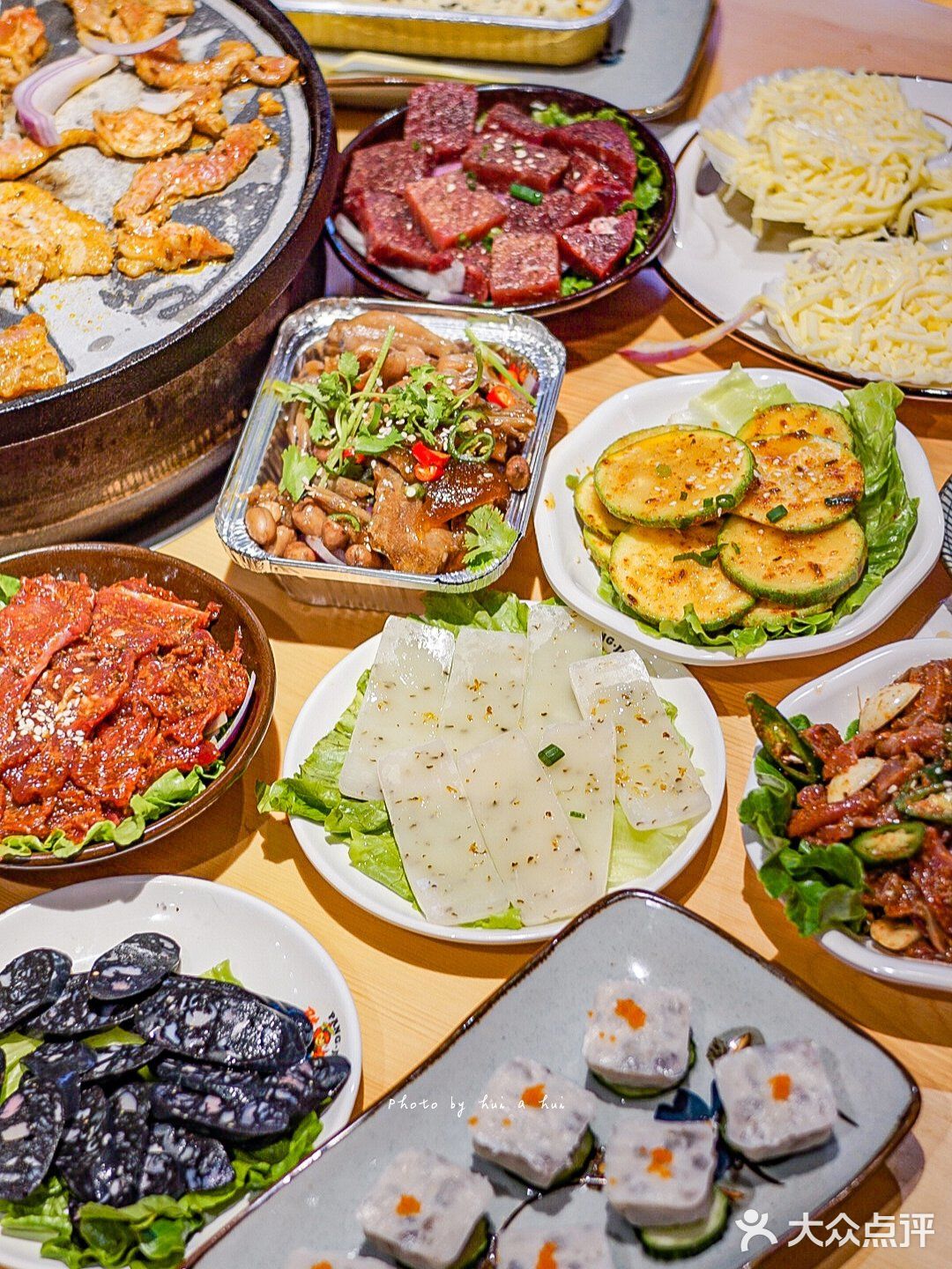 武汉烤肉🔥糯叽叽的桂花年糕，我一个人可以吃五盘