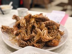 椒盐赖尿虾-黄沙水产交易市场