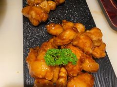 雪花糖醋里脊-绿茶餐厅(石家庄万象城店)
