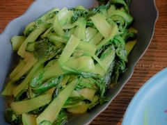 清炒小白菜-甜阿姨·天台花园私房菜(万松园店)