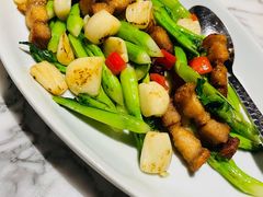 蒜香油菜心-湖滨28中餐厅·西湖宴·杭州君悦酒店
