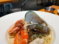 白酒海鲜意面-JANS意式简餐厅·惠灵顿牛排